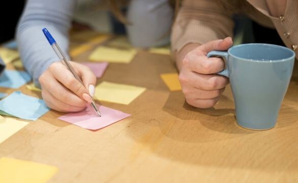 tarjetas de tablero Kanban